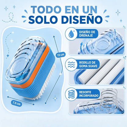 Cleaning Brush with Soap Dispenser